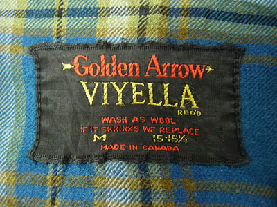 Golden Arrow ウールチェックシャツ USA製　vintage 0030+のコピー.jpg